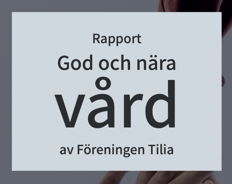 Rapport: god och nära vård